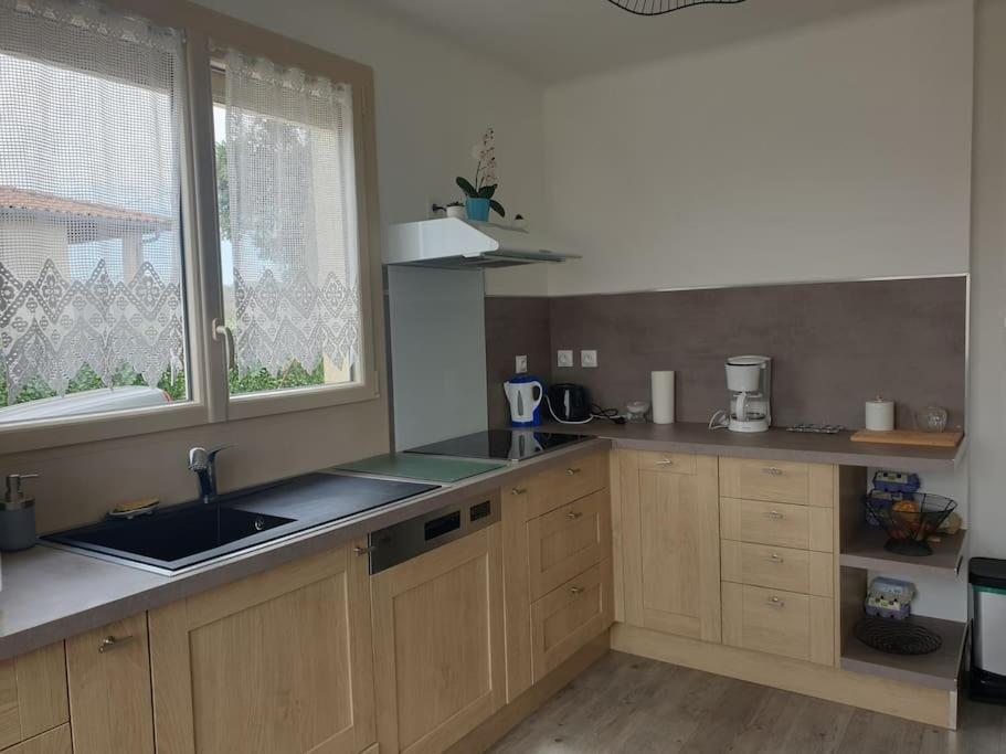 Appartement Avec Grand Jardin Labatut  Esterno foto